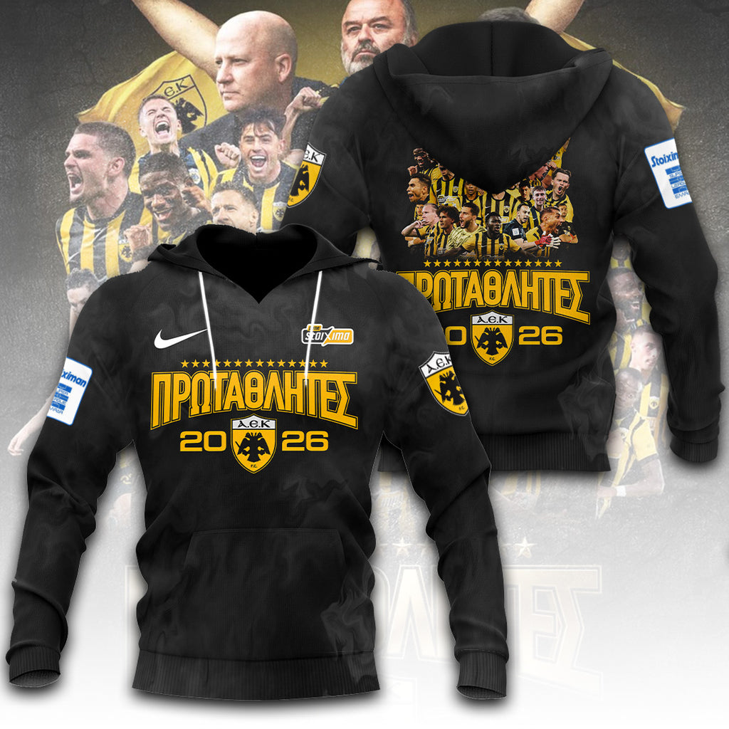 AEK FC Champions 25/26 3D Apparel – TANTN22934