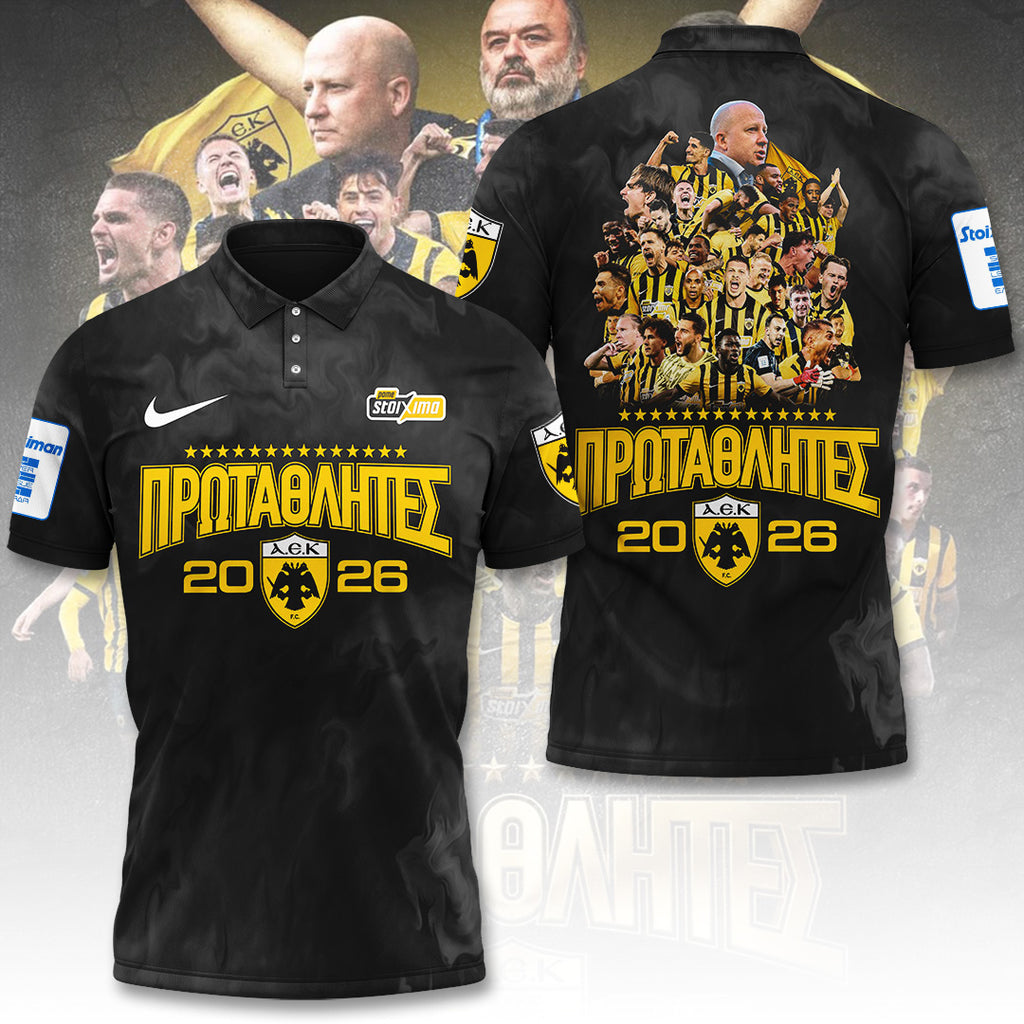 AEK FC Champions 25/26 3D Apparel – TANTN22934