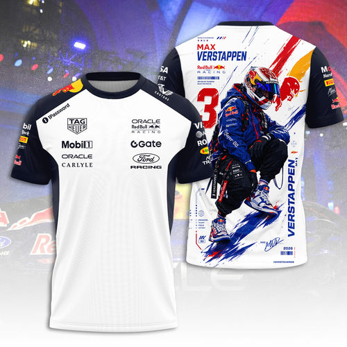 Red Bull Racing x Max Verstappen 3D Apparel – TANTN22949
