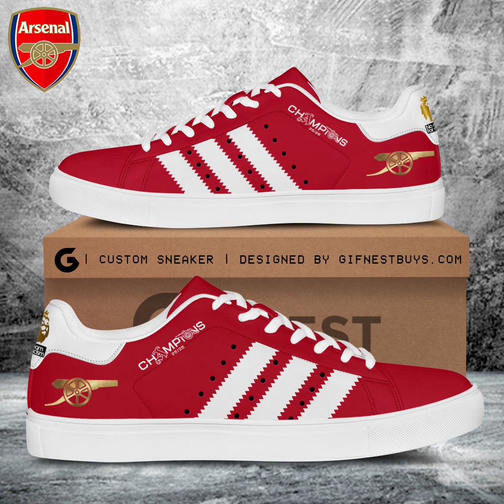 Arsenal FC Premier League Champions 25/26 Custom SS Shoes – TANTN23074