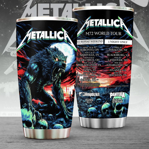 Metallica Tour 2026 Tumbler Cup – TANTN23081