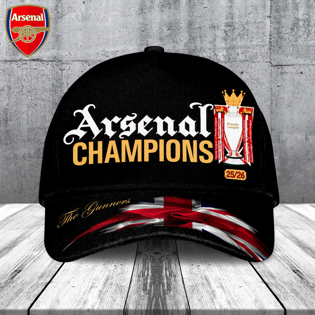 Arsenal FC Premier League Champions 25/26 Classic Cap – TANTN23098