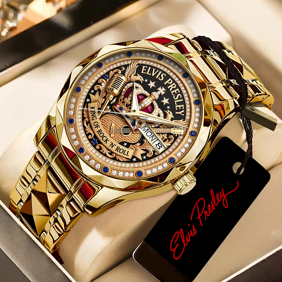 Elvis Presley Alloy Luxury Quartz Watch – TANTN23133