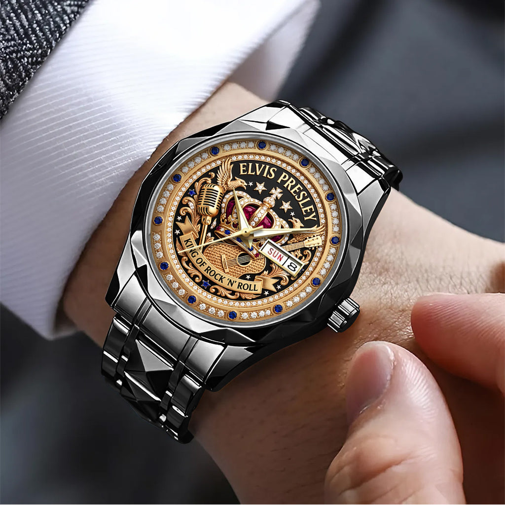 Elvis Presley Alloy Luxury Quartz Watch – TANTN23133