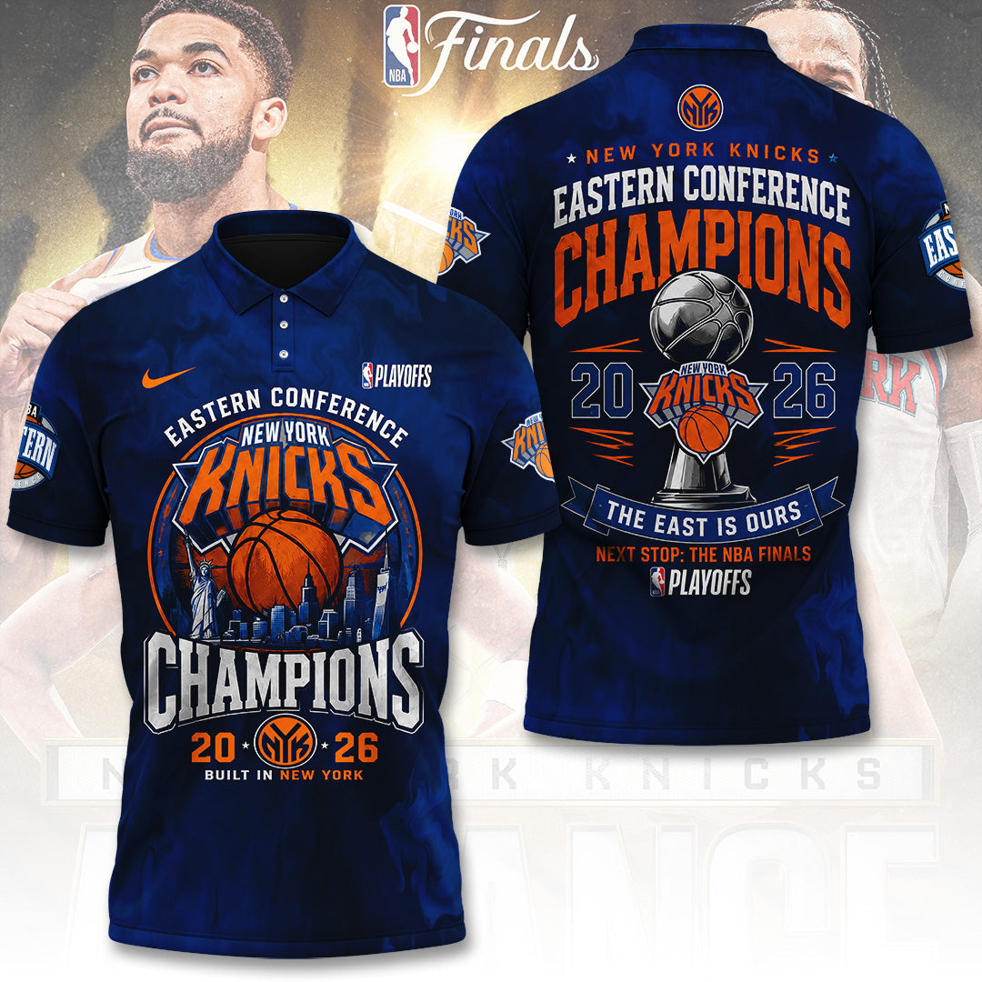 New York Knicks NBA Eastern Conference Champions 2026 3D Apparel – TANTN23188