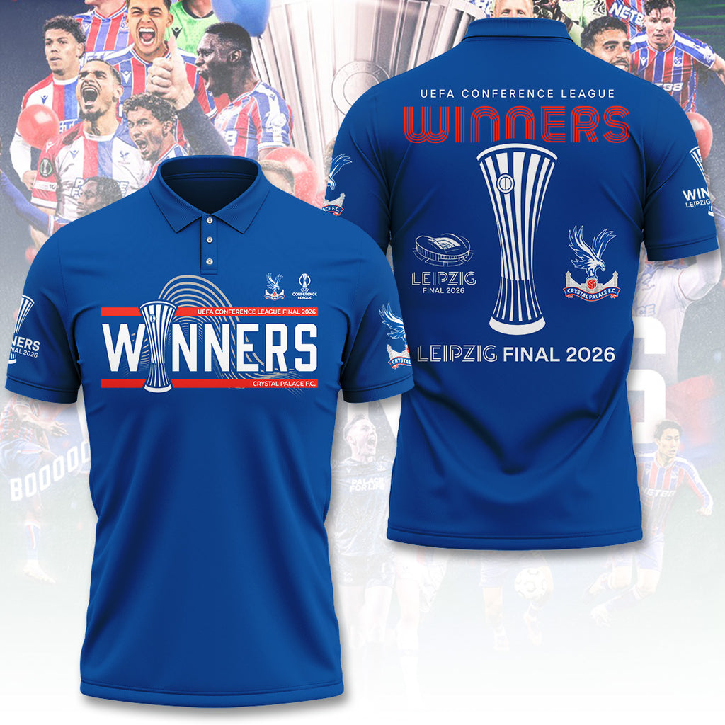 Crystal Palace FC UEFA Conference League Winners 2026 3D Apparel – TANTN23218