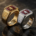 Aston Villa FC Europa League Winners 25/26 3D Engraved Ring – TANTN23230