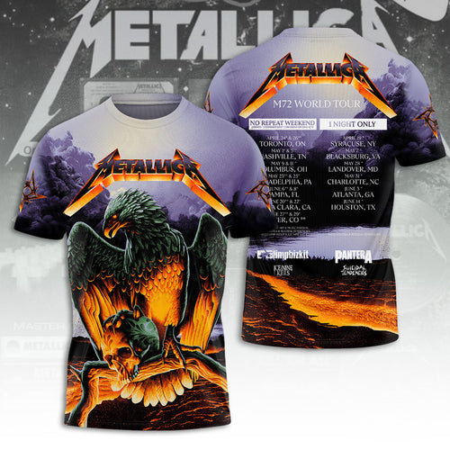 Metallica Tour 2026 3D Apparel – TANTN23241