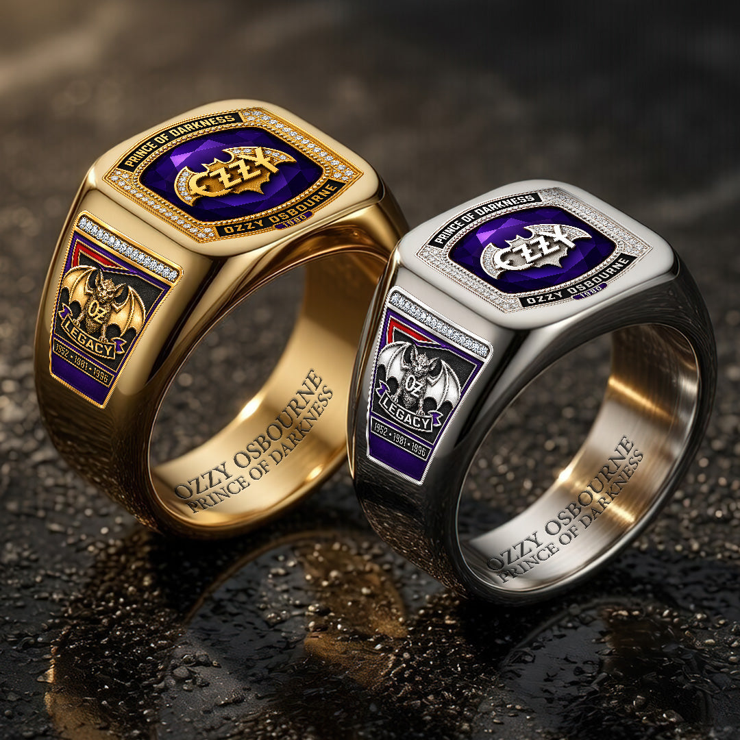 Ozzy Osbourne 3D Engraved Ring – TANTN23257