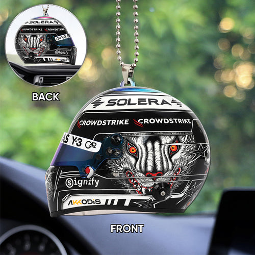 Mercedes AMG Petronas F1 Team x Kimi Antonelli Custom shape 2-sided Acrylic Car Ornament – TANTN23265