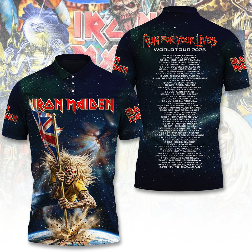 Iron Maiden Tour 2026 3D Apparel – TANTN23317