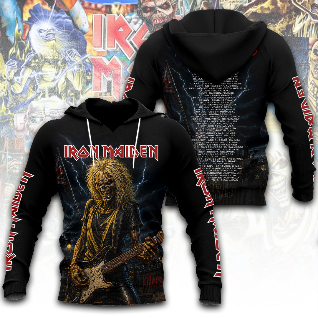 Iron Maiden Tour 2026 3D Apparel – TANTN23319