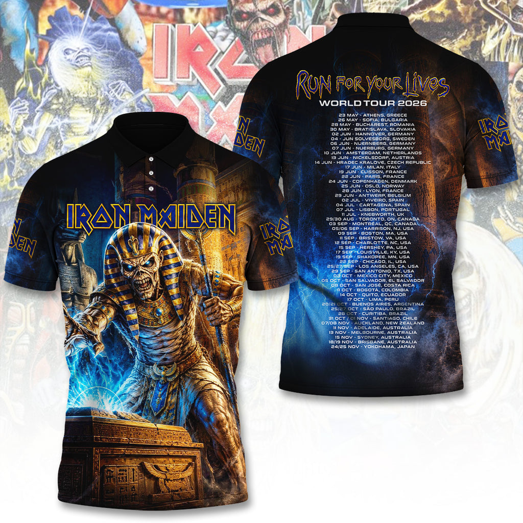 Iron Maiden Tour 2026 3D Apparel – TANTN23320