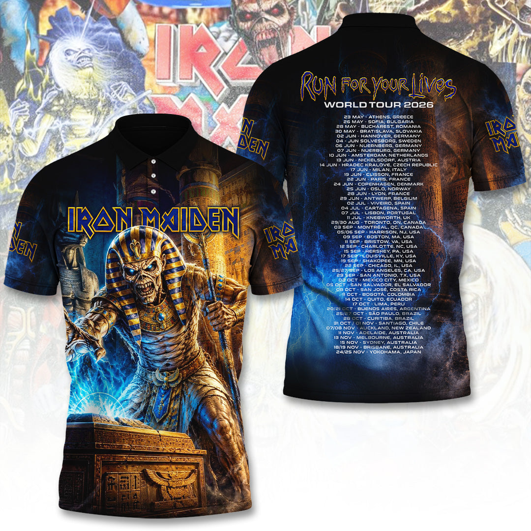 Iron Maiden Tour 2026 3D Apparel – TANTN23320