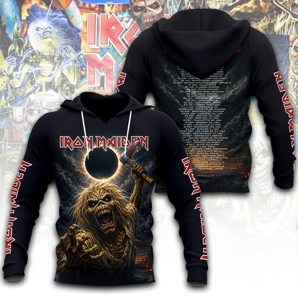 Iron Maiden Tour 2026 3D Apparel – TANTN23321