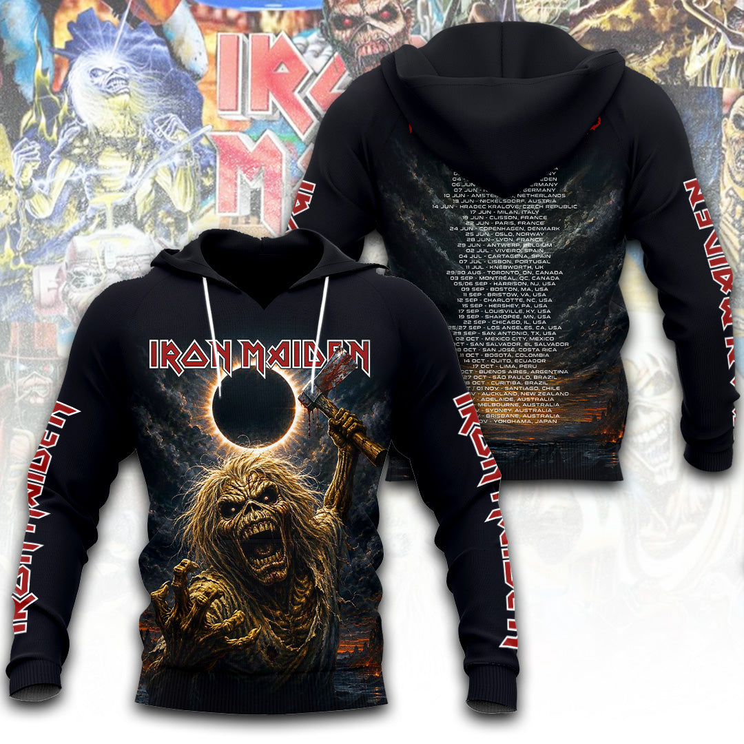 Iron Maiden Tour 2026 3D Apparel – TANTN23321