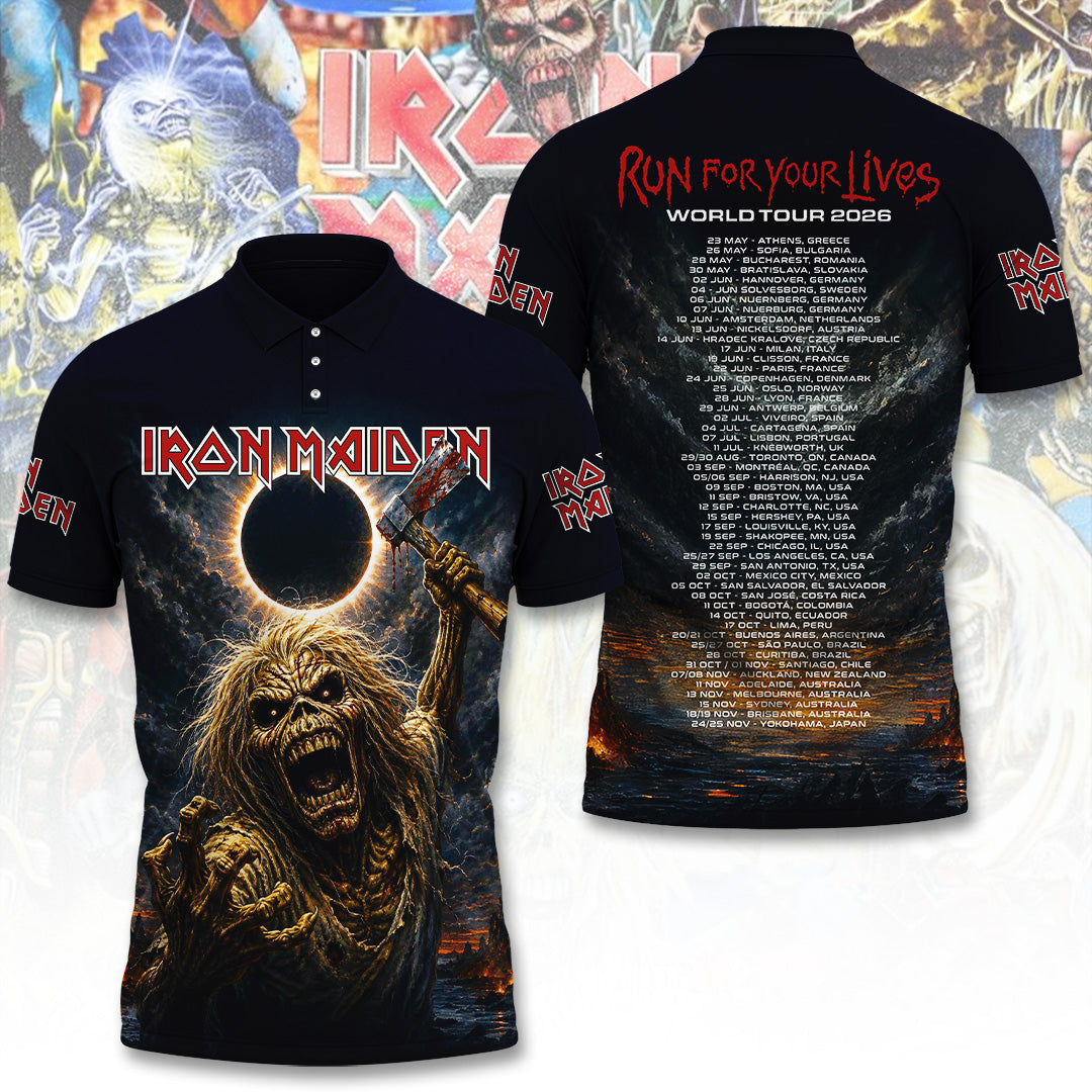 Iron Maiden Tour 2026 3D Apparel – TANTN23321