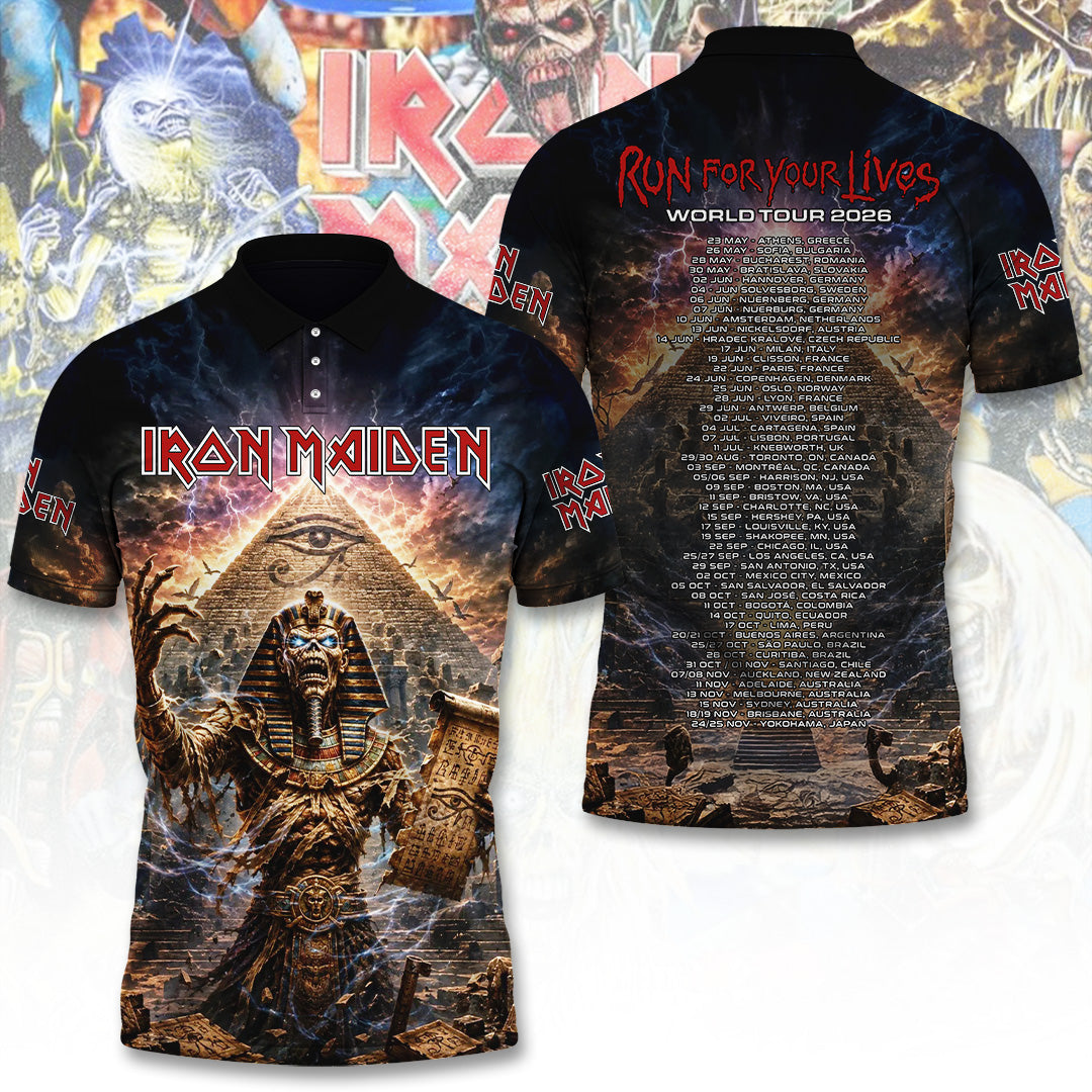 Iron Maiden Tour 2026 3D Apparel – TANTN23322