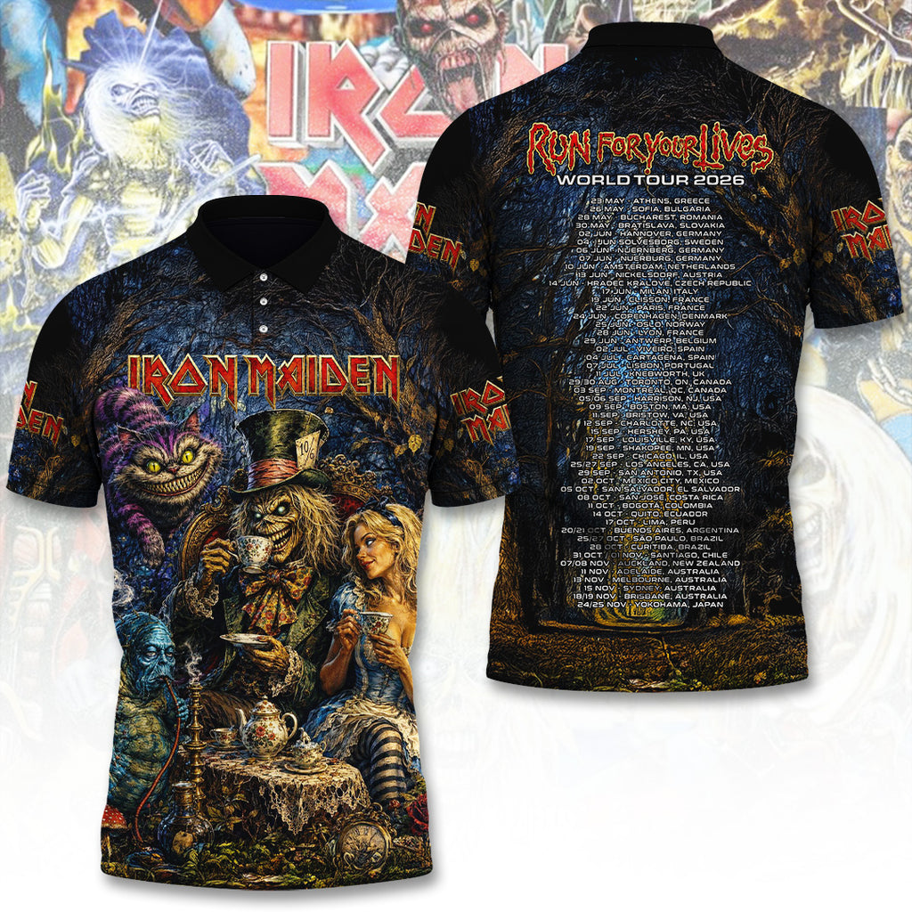 Iron Maiden Tour 2026 3D Apparel – TANTN23344
