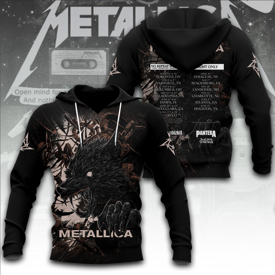 Metallica Tour 2026 3D Apparel – TANTN23369