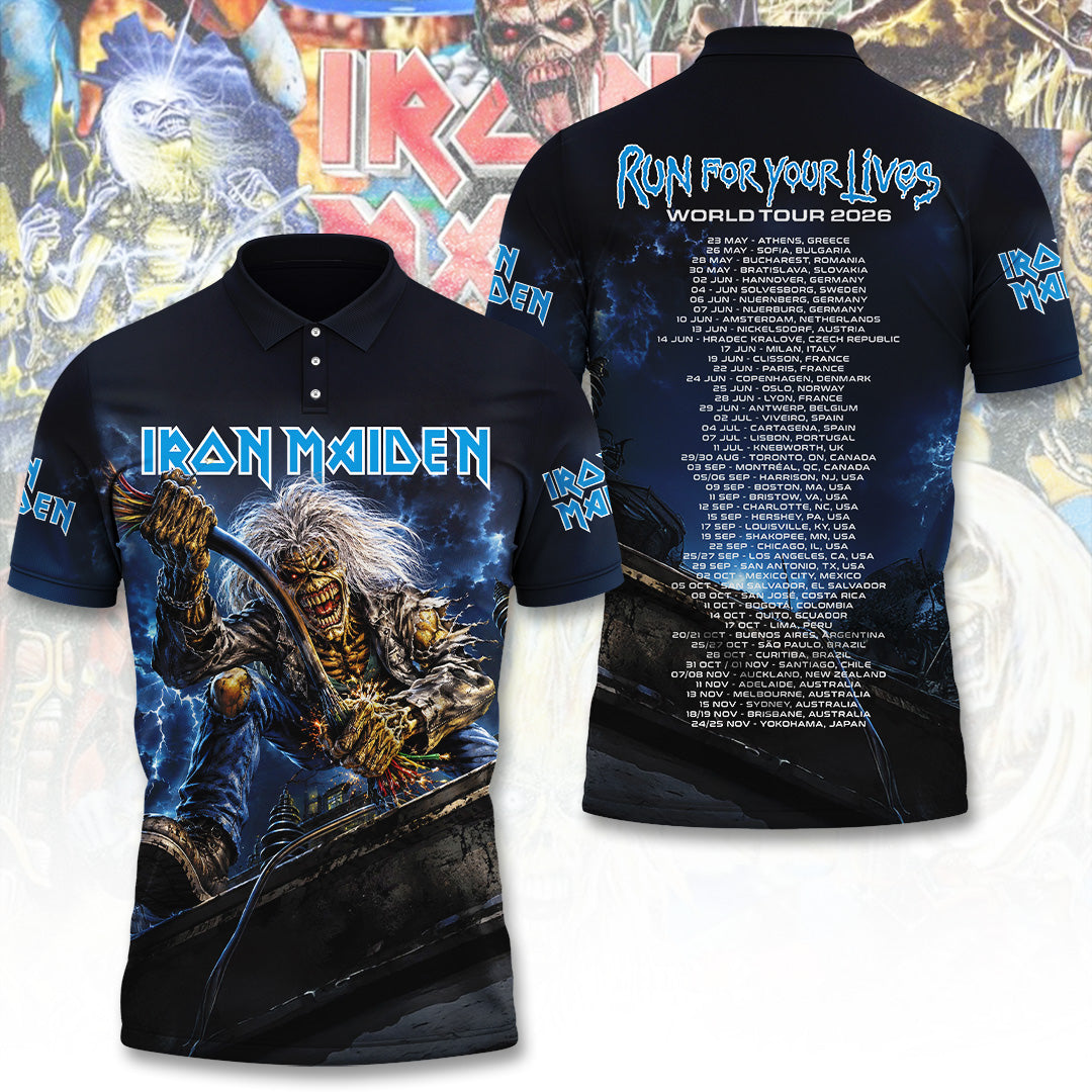 Iron Maiden Tour 2026 3D Apparel – TANTN23384