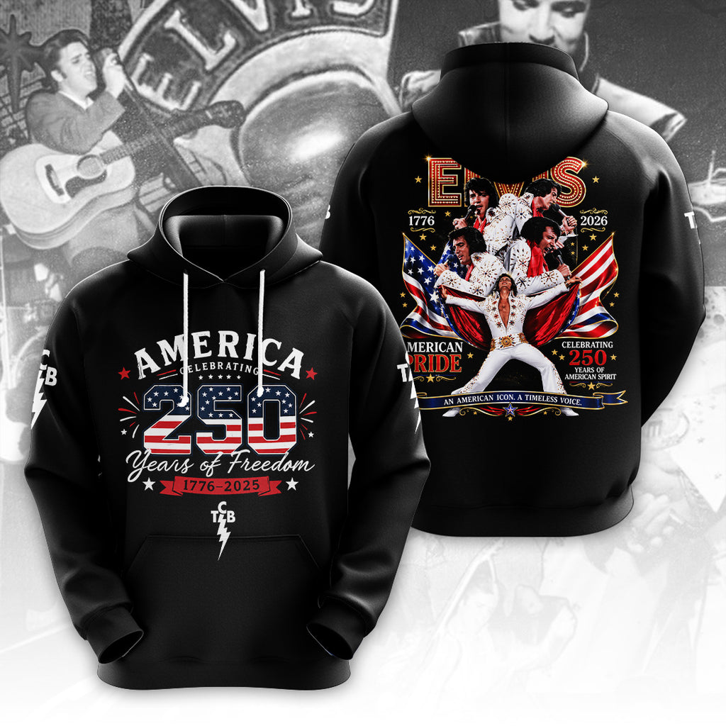 Elvis Presley x America250 3D Apparel – TANTN23459