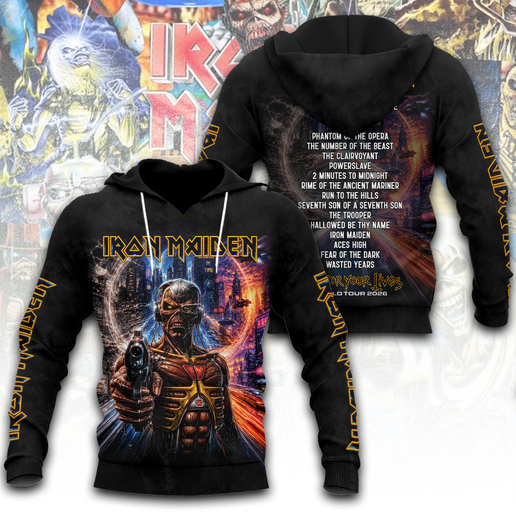 Iron Maiden Tour 2026 3D Apparel – TANTN23503