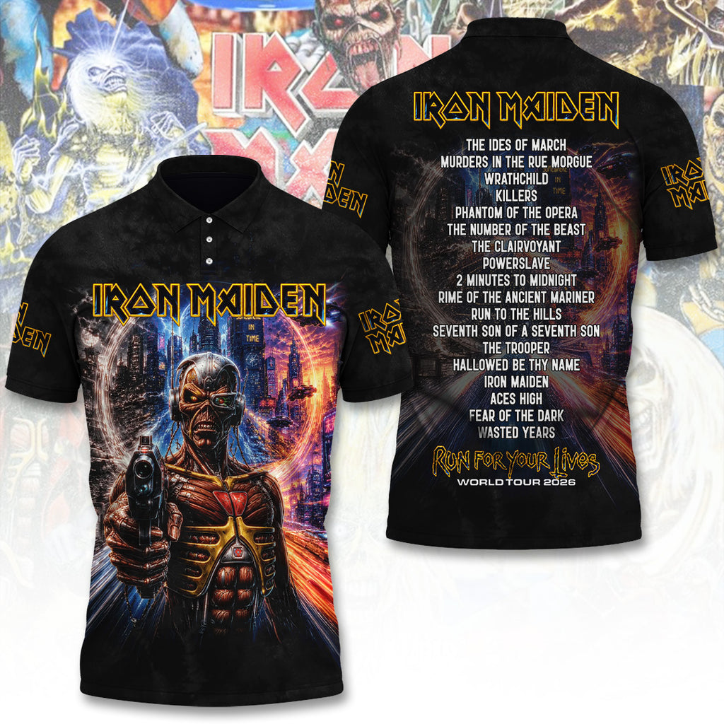 Iron Maiden Tour 2026 3D Apparel – TANTN23503