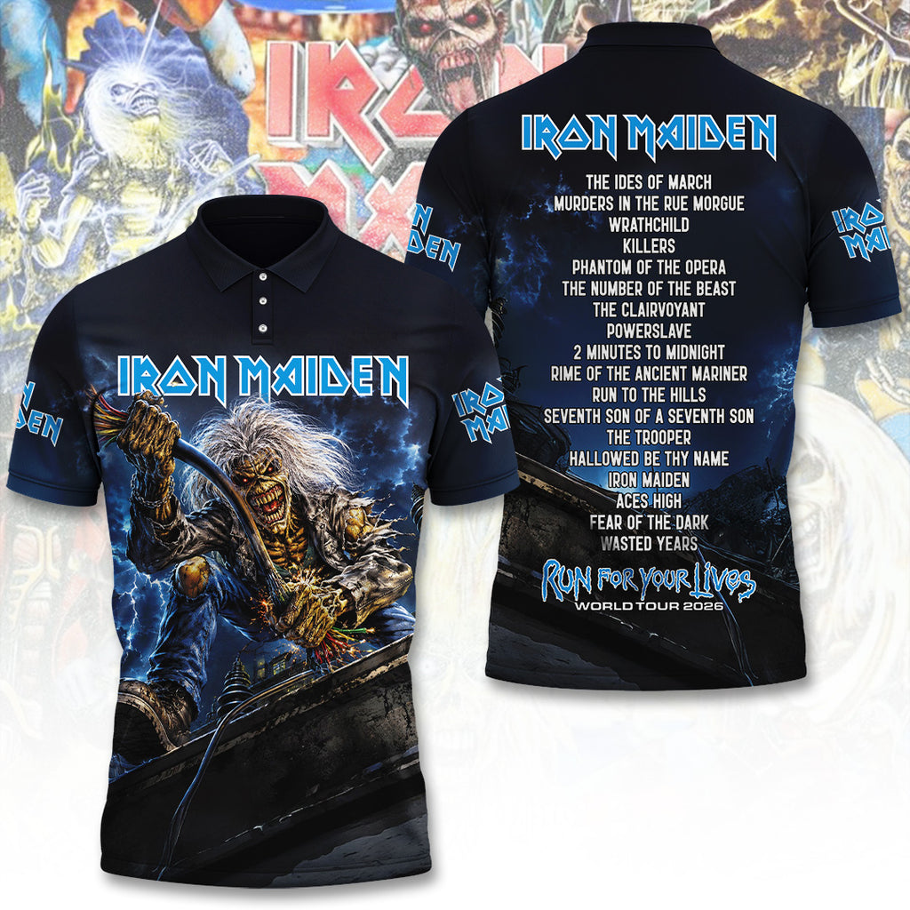 Iron Maiden Tour 2026 3D Apparel – TANTN23504