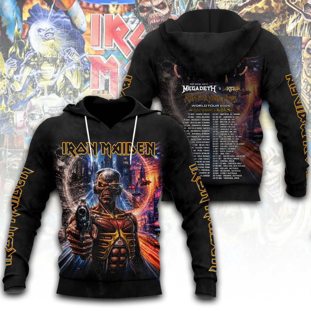 Iron Maiden Tour 2026 3D Apparel – TANTN23506