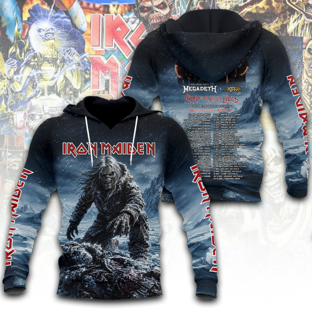 Iron Maiden Tour 2026 3D Apparel – TANTN23587