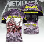 Metallica Tour 2026 3D Apparel – TANTN23606