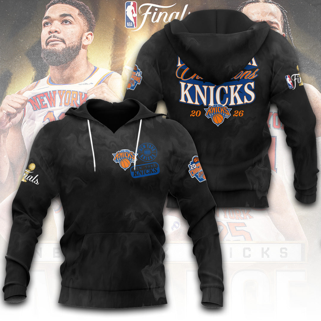 New York Knicks NBA Finals Champions 2026 3D Apparel – TANTN23631