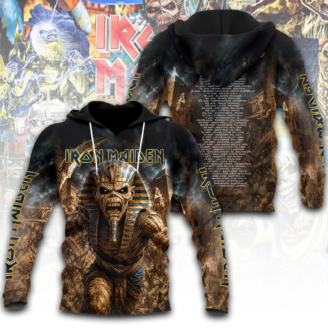 Iron Maiden Tour 2026 3D Apparel – TANTN23707