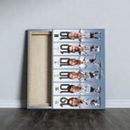Argentina National Team x Lionel Messi Rectangle Canvas With Inne Frame – TANTN23734