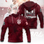 Oklahoma Sooners 2026 NCAA Baseball Men's College World Series Champions 3D Apparel – TANTN23840