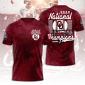 Oklahoma Sooners 2026 NCAA Baseball Men's College World Series Champions 3D Apparel – TANTN23840
