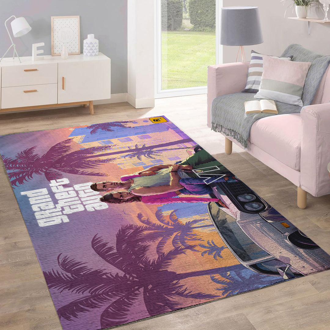 Grand Theft Auto VI Rectangular Rug – TANTN23893