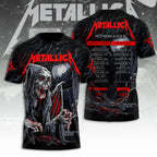 Metallica Tour 2026 3D Apparel – TANTN23906