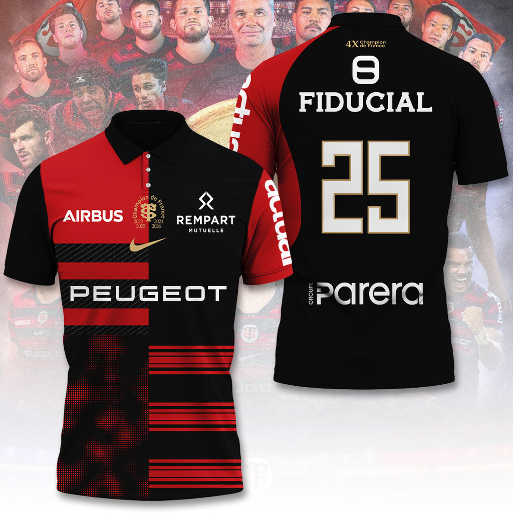 Stade Toulousain 4 Time French Champions 2026 3D Apparel – TANTN24009