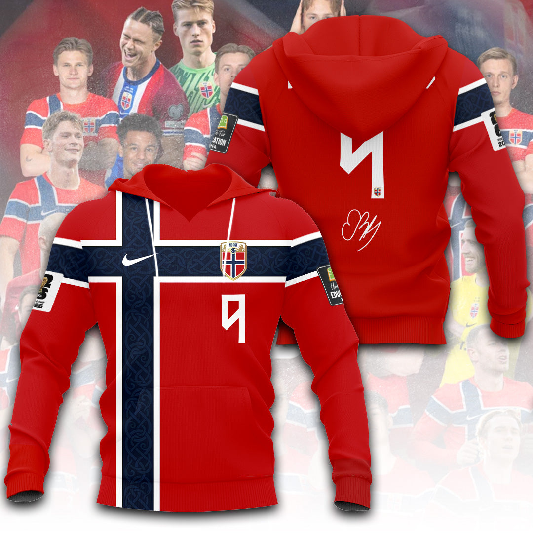 Norway National Football x Erling Haaland 3D Apparel – TANTN24132