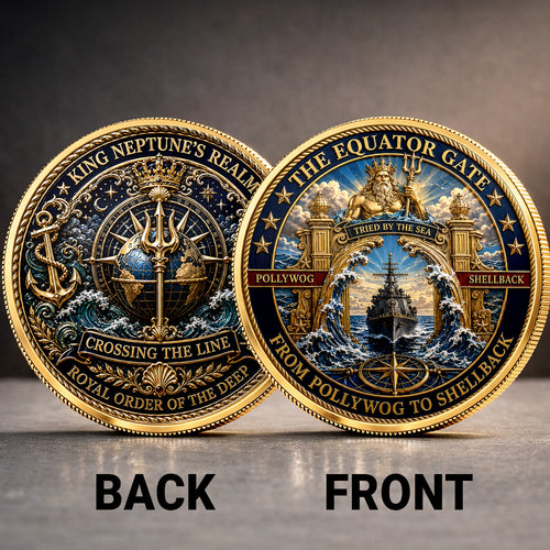 US Navy Crossing the Line Commemorative Coin – TANTN24256