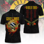 Guns N' Roses Tour 2026 3D Apparel – TANTN24300
