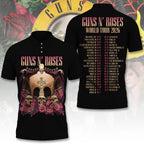 Guns N' Roses Tour 2026 3D Apparel – TANTN24303