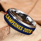 Spain National Team 2026 FIFA World Cup Champions Custom Alloy Ring – TANTN24366