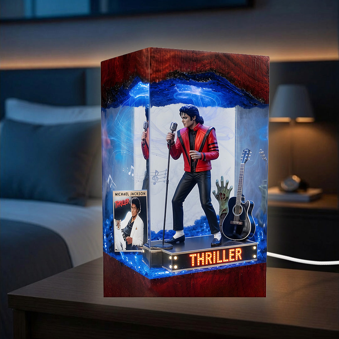 Michael Jackson Custom Shape Acrylic Light Box – TANTN24413