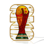 Spain National Team 2026 FIFA World Cup Champions Custom Shape Acrylic Light Box – TANTN24420
