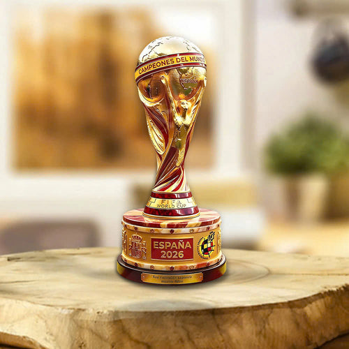 Spain National Team 2026 FIFA World Cup Champions Custom Shape Acrylic Plaque – TANTN24423
