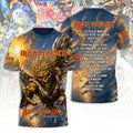 Iron Maiden Tour 2026 3D Apparel – TANTN24459