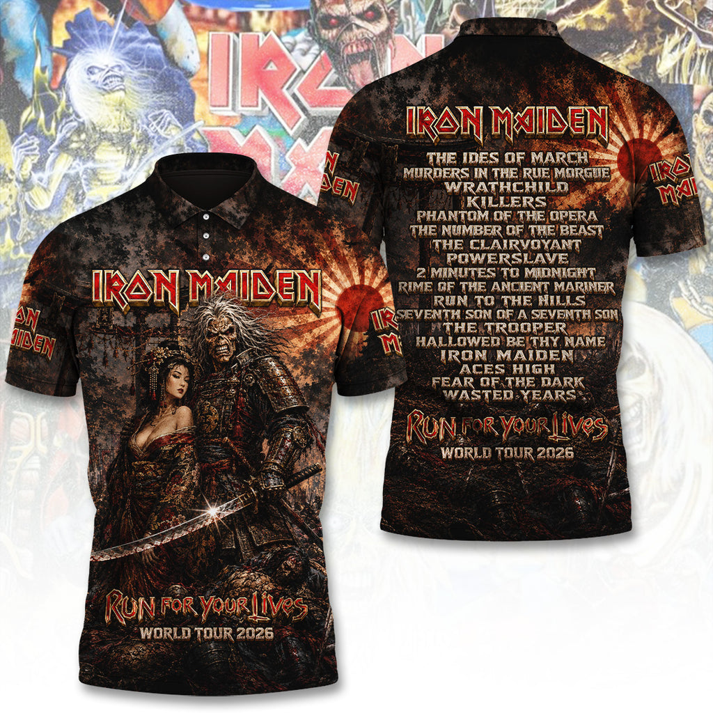 Iron Maiden Tour 2026 3D Apparel – TANTN24465